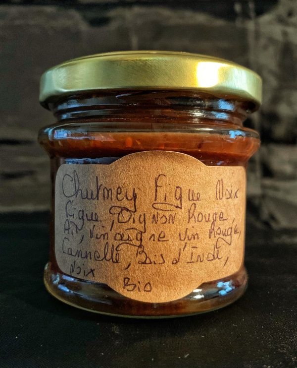 Chutney Figues-Noix Bio