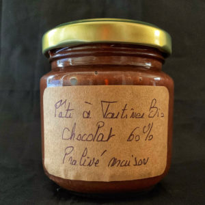 Pâte à tartiner Praliné Chocolat 60% Bio 150g