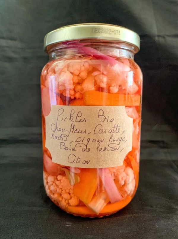 Pickles Baie de la Passion-Citron Bio